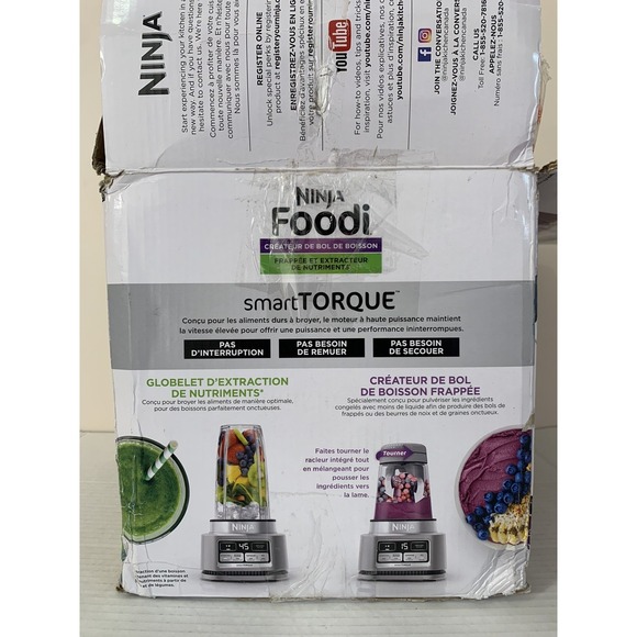 Ninja Foodi Blender Smoothie Bowl Maker & Nutrient Extractor SS101TGT - Picture 2 of 4